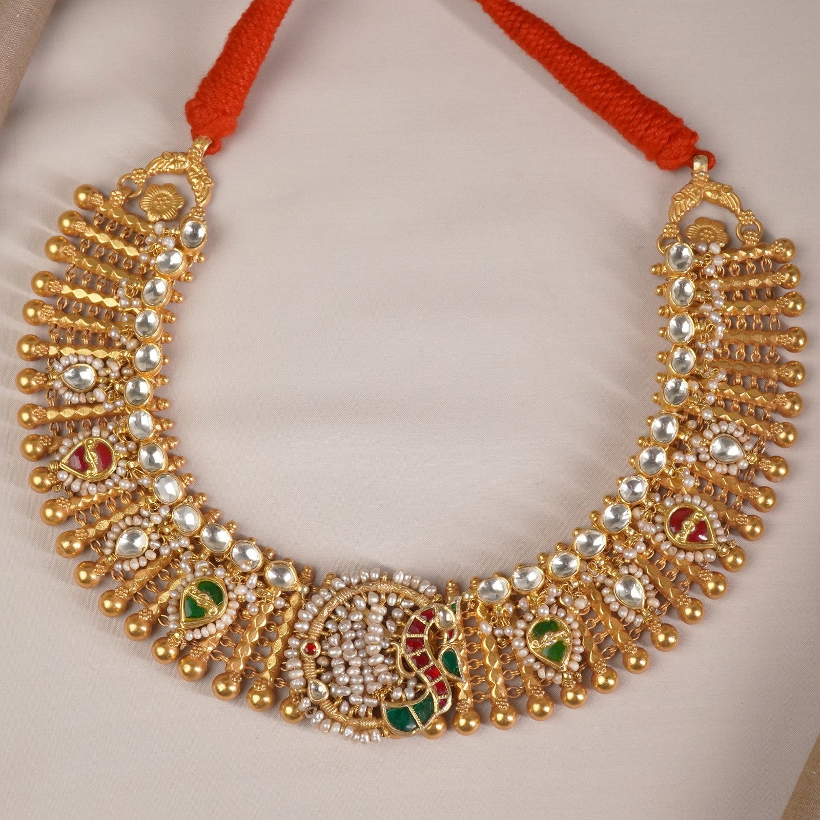 Silver Gold Plated Necklace