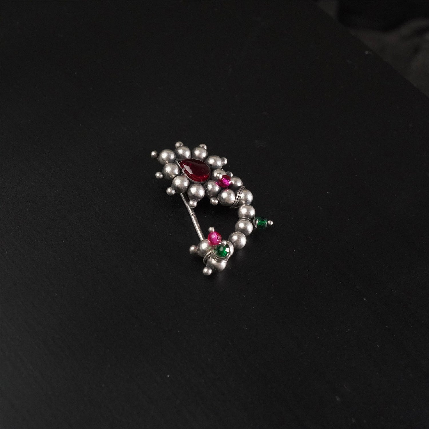 Clip-On Silver Nath - Pressing