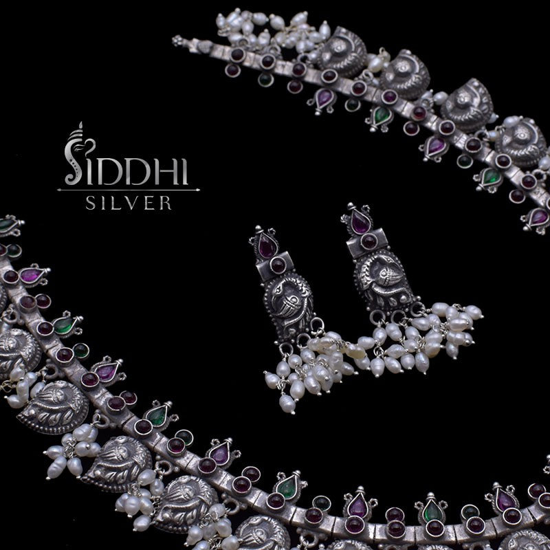 Handmade 925 silver chain koyri guttapusalu