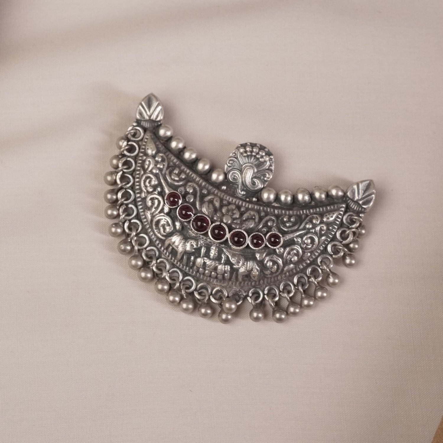 Silver Chand Pendant For Customiztion