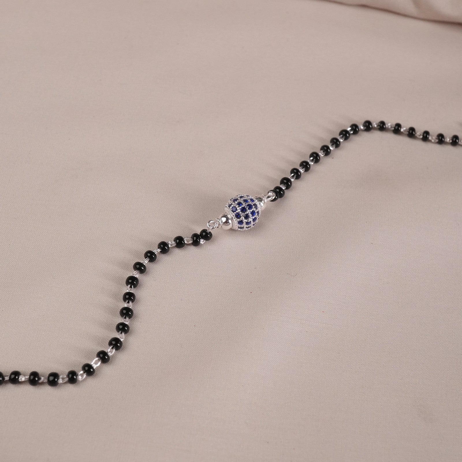 Silver Mangalsutra Bracelet Vamika - Main Image