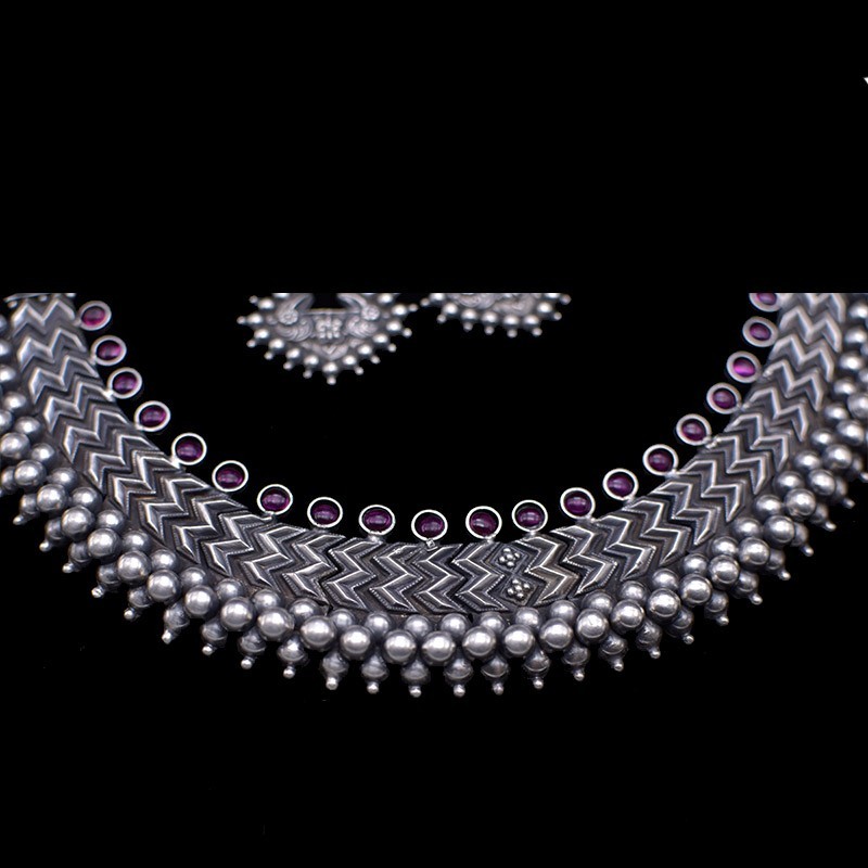 925 silver vajratik necklace