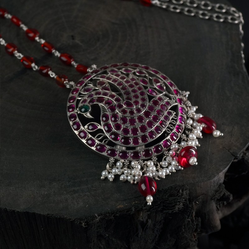 Abambejja Signature Necklace (Red) - Tugende Design