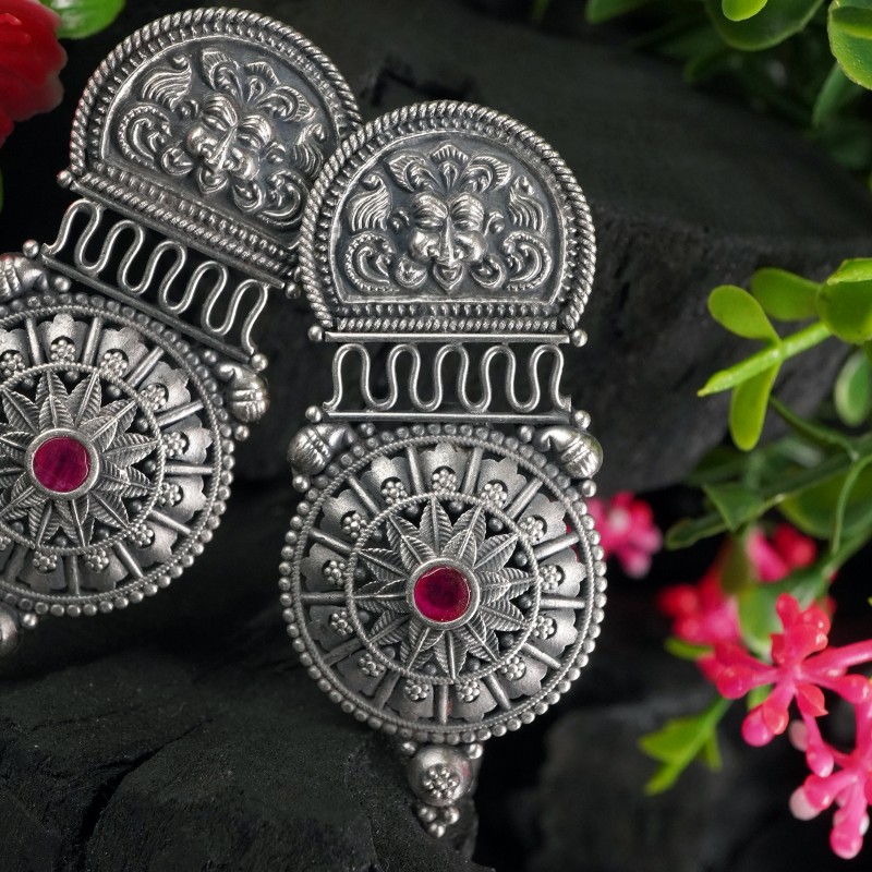 silver earrings design for women