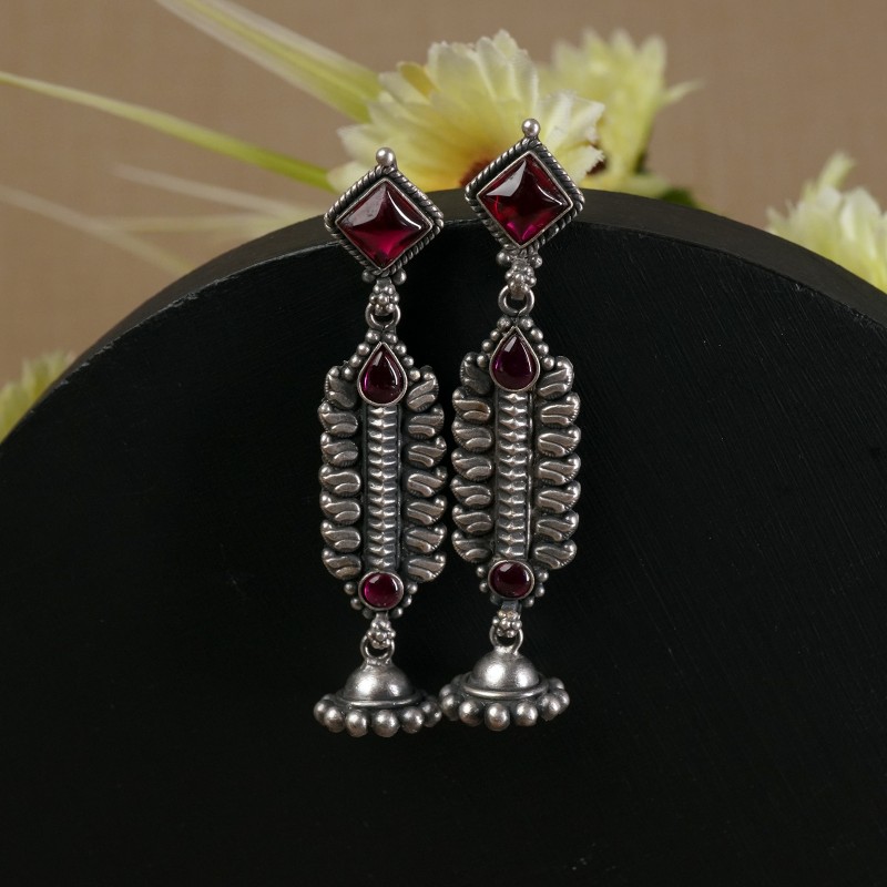 Oxidized Silver Plated Party Wear Traditional Indian Jhumka Jhumki Earrings  for Women & Girls/ Indian Jhumkas for Women - Etsy | Indian jewellery  design earrings, Oxidised silver jewelry, Stylish earring