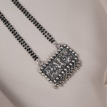 silver chain mangalsutra