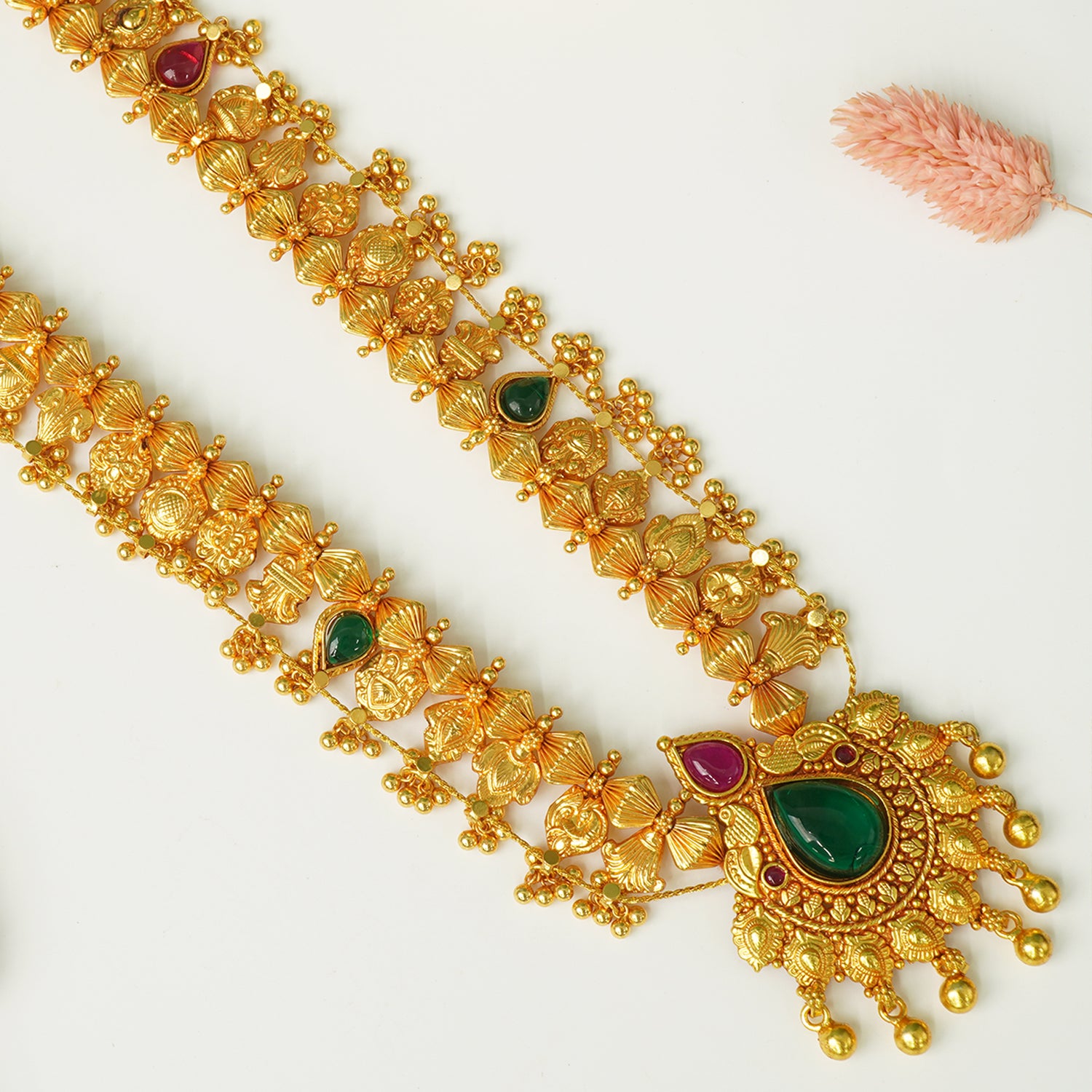 Handmade silver Kolhapuri Saaj craftsmanship