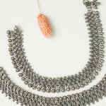 Lightweight silver payal detail