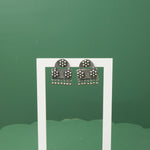 Pure 925 silver chandrakor earrings kudi design