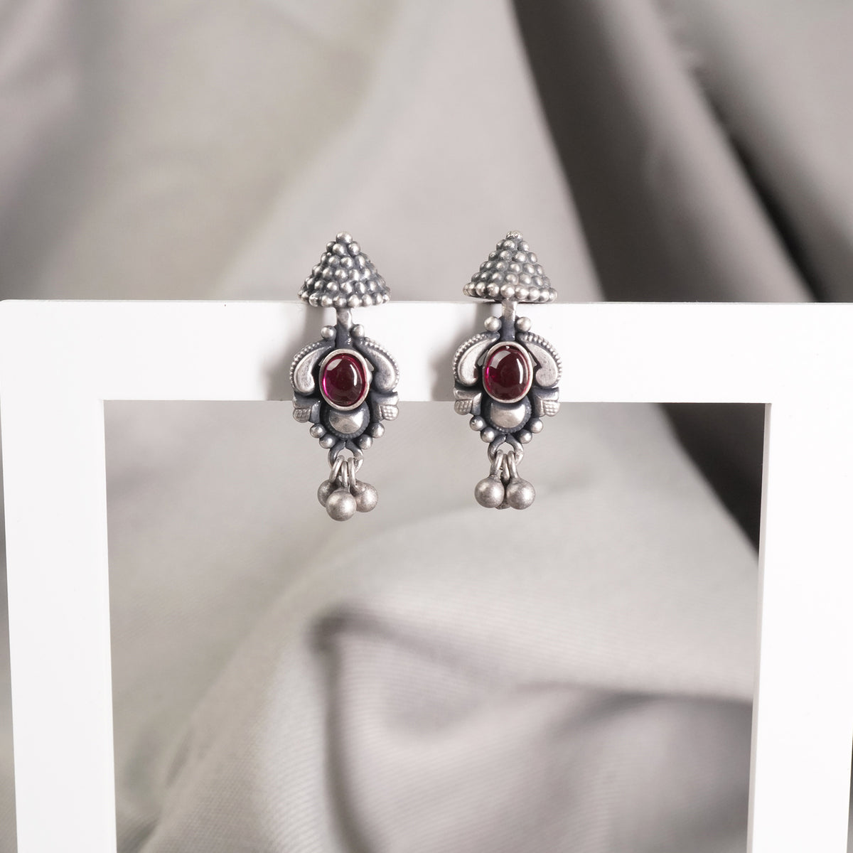 Pure silver bugadi traditional design