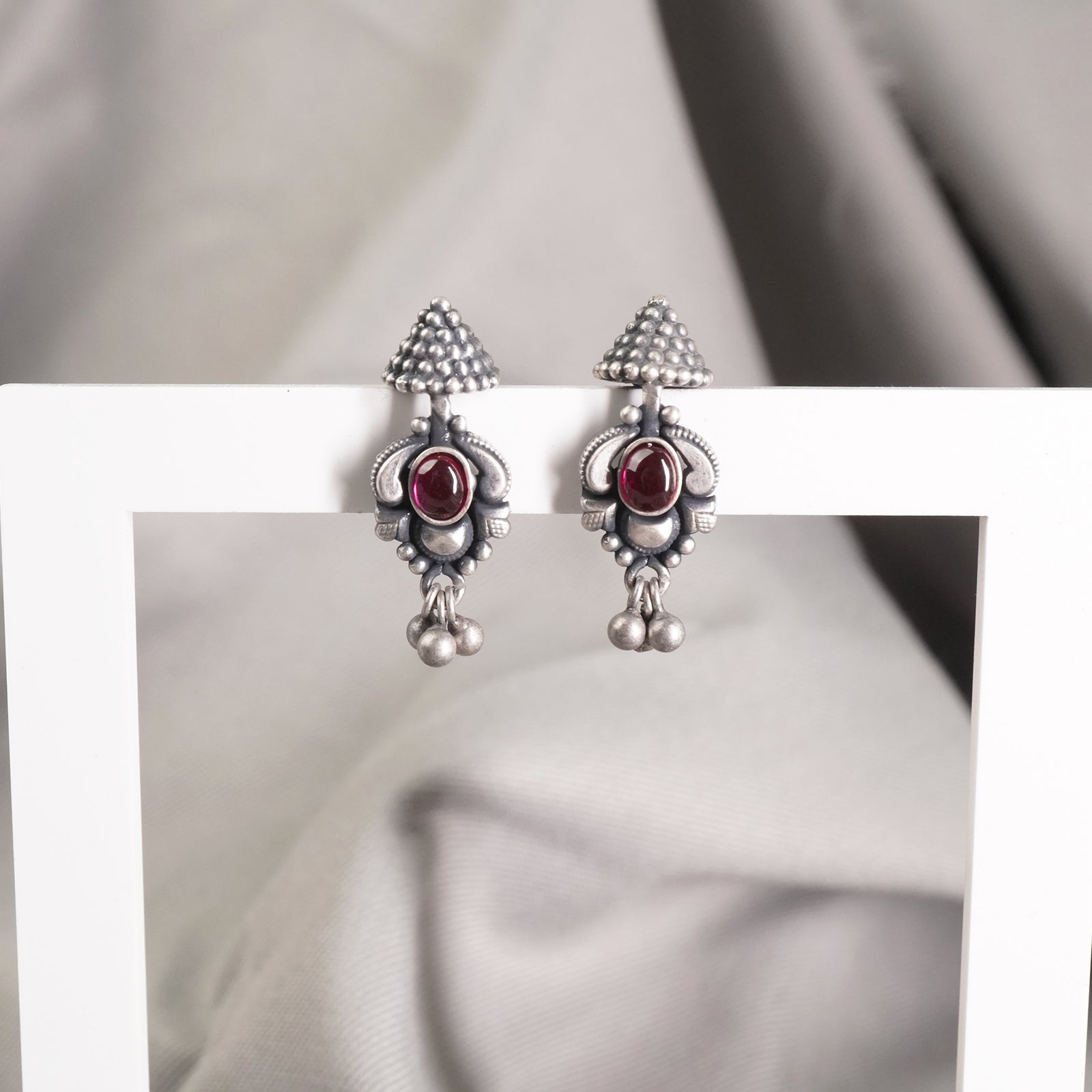 Pure silver bugadi traditional design