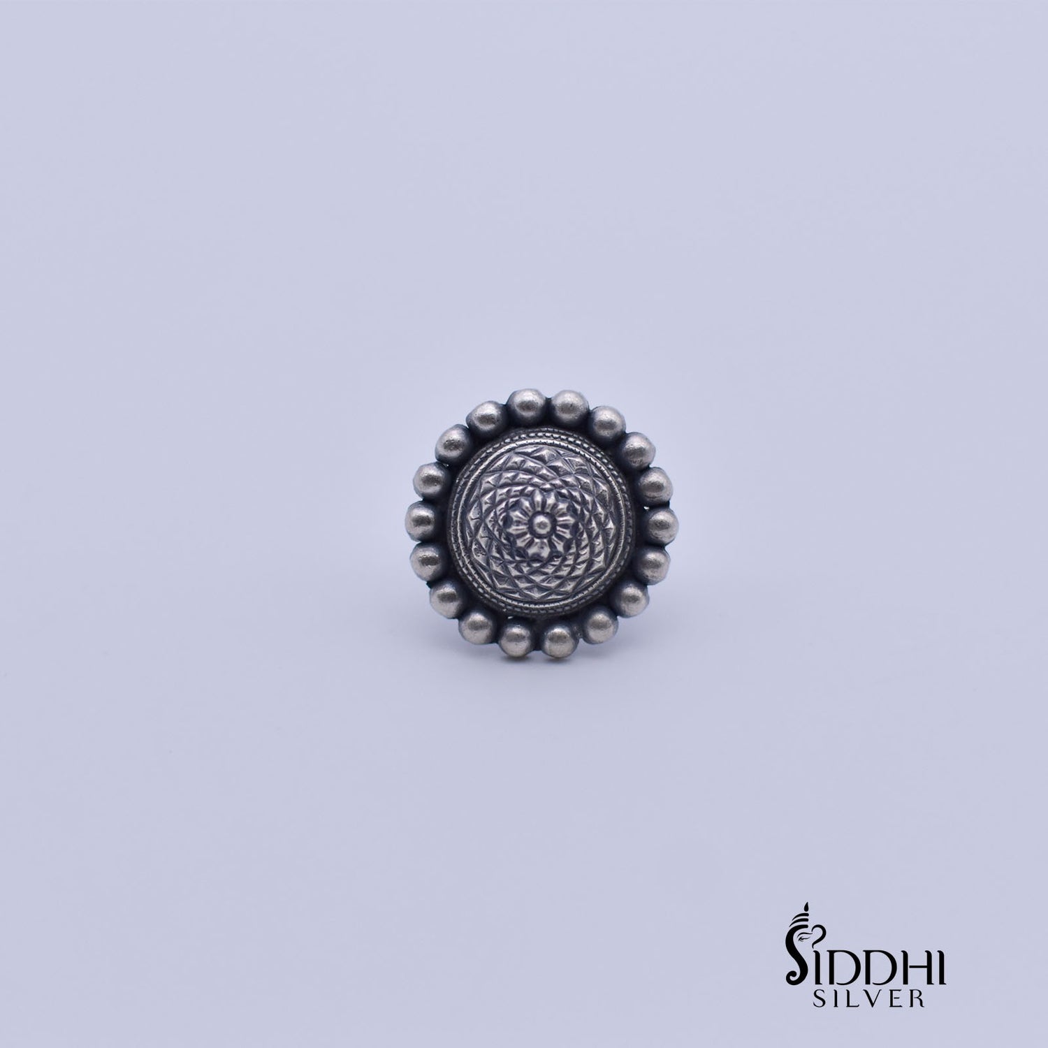 Adjustable Finger ring suryakoyri design