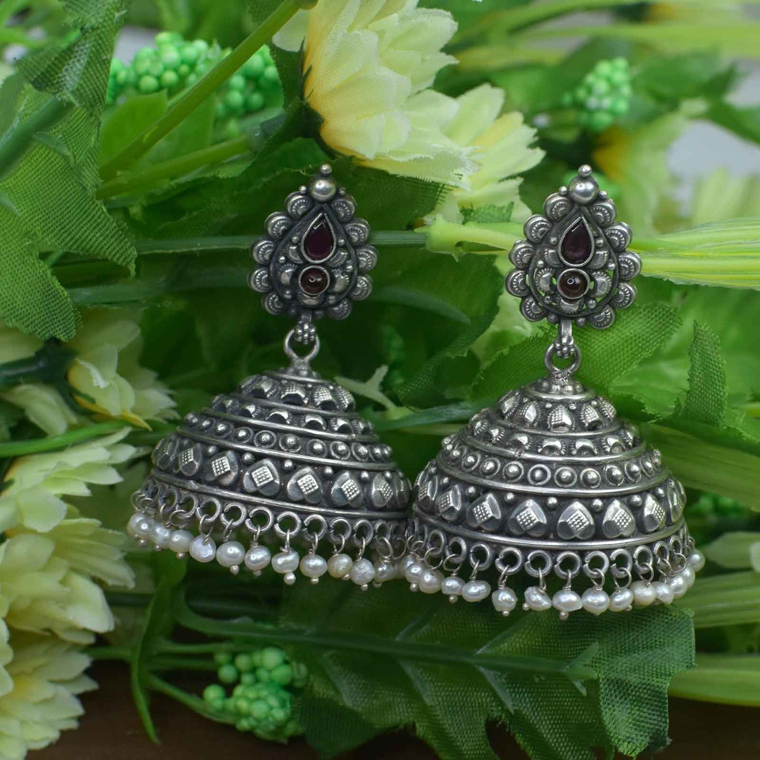 silver jumbo zhumki