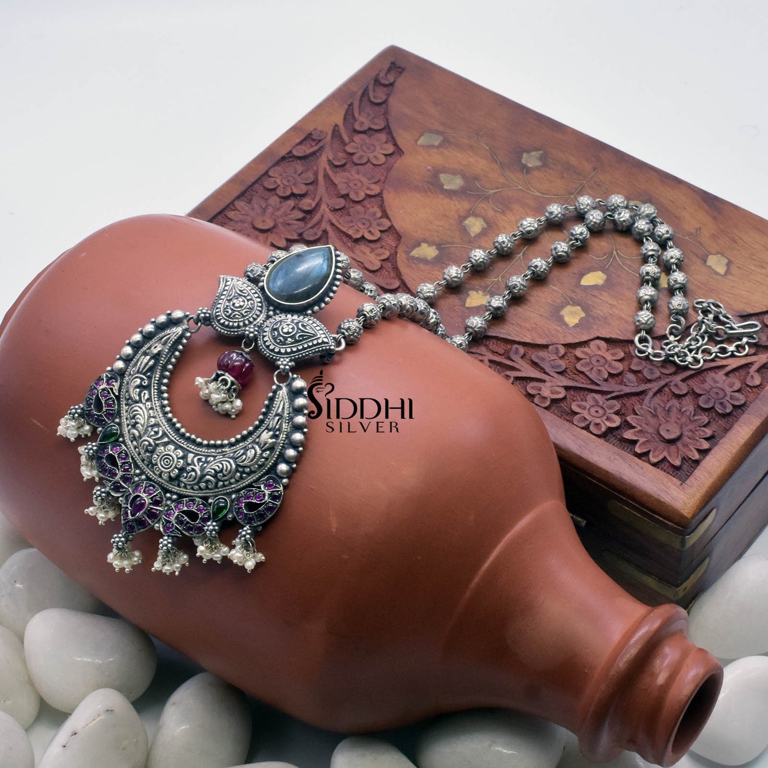 Chandrakor koyri mohanmaal necklace