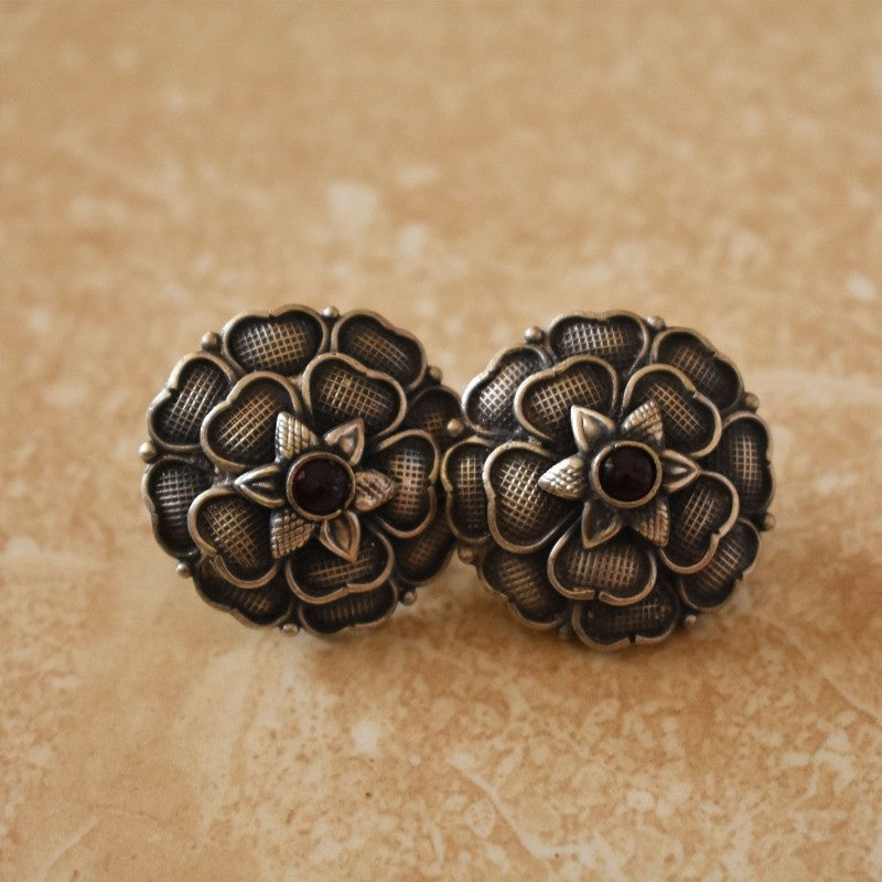 Chattai flower earrings