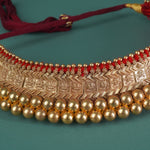 an elegant vajratik design coated in gold