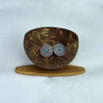 daily wear 925 silver Turquoise earrings