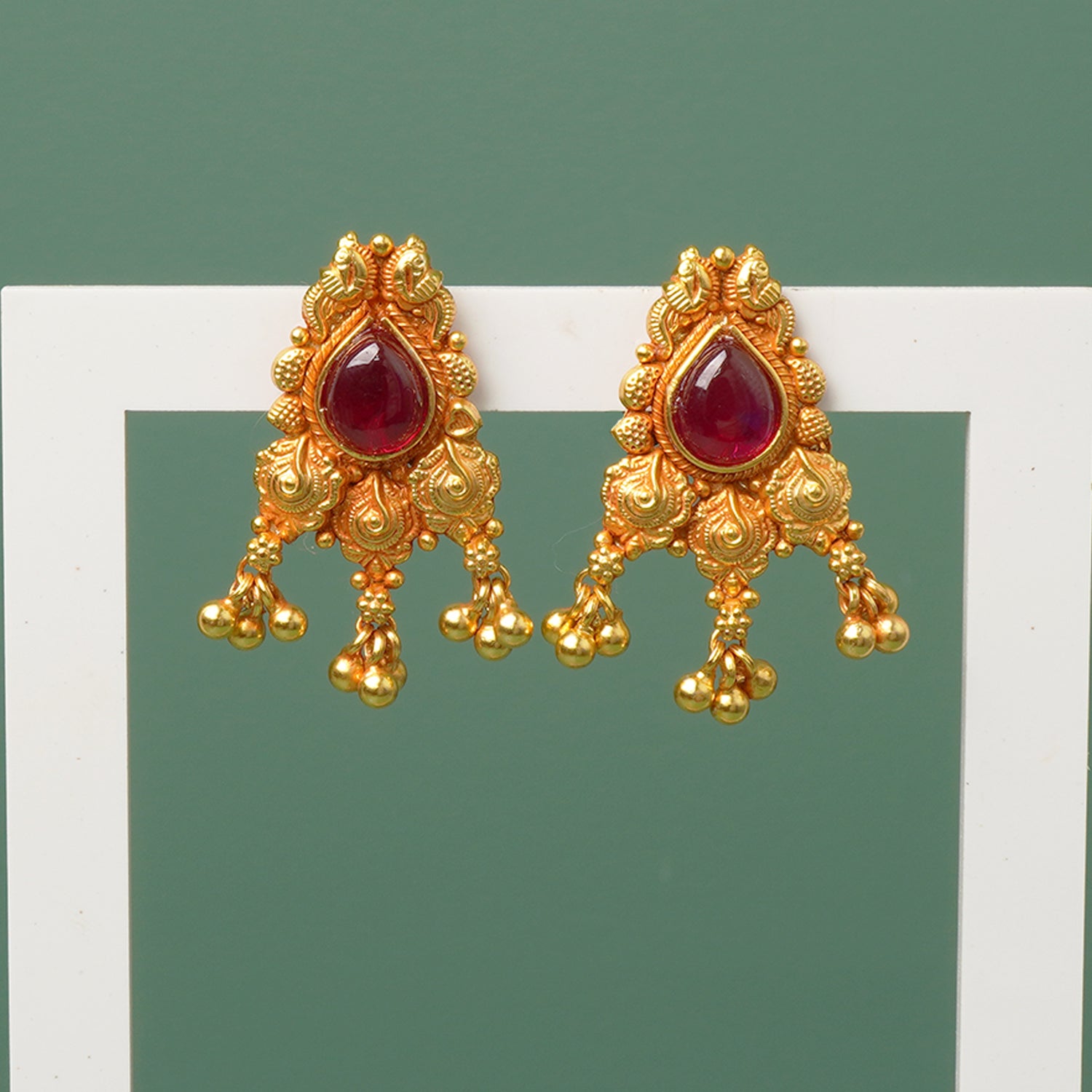 Pure silver gold plated traditional paan tops