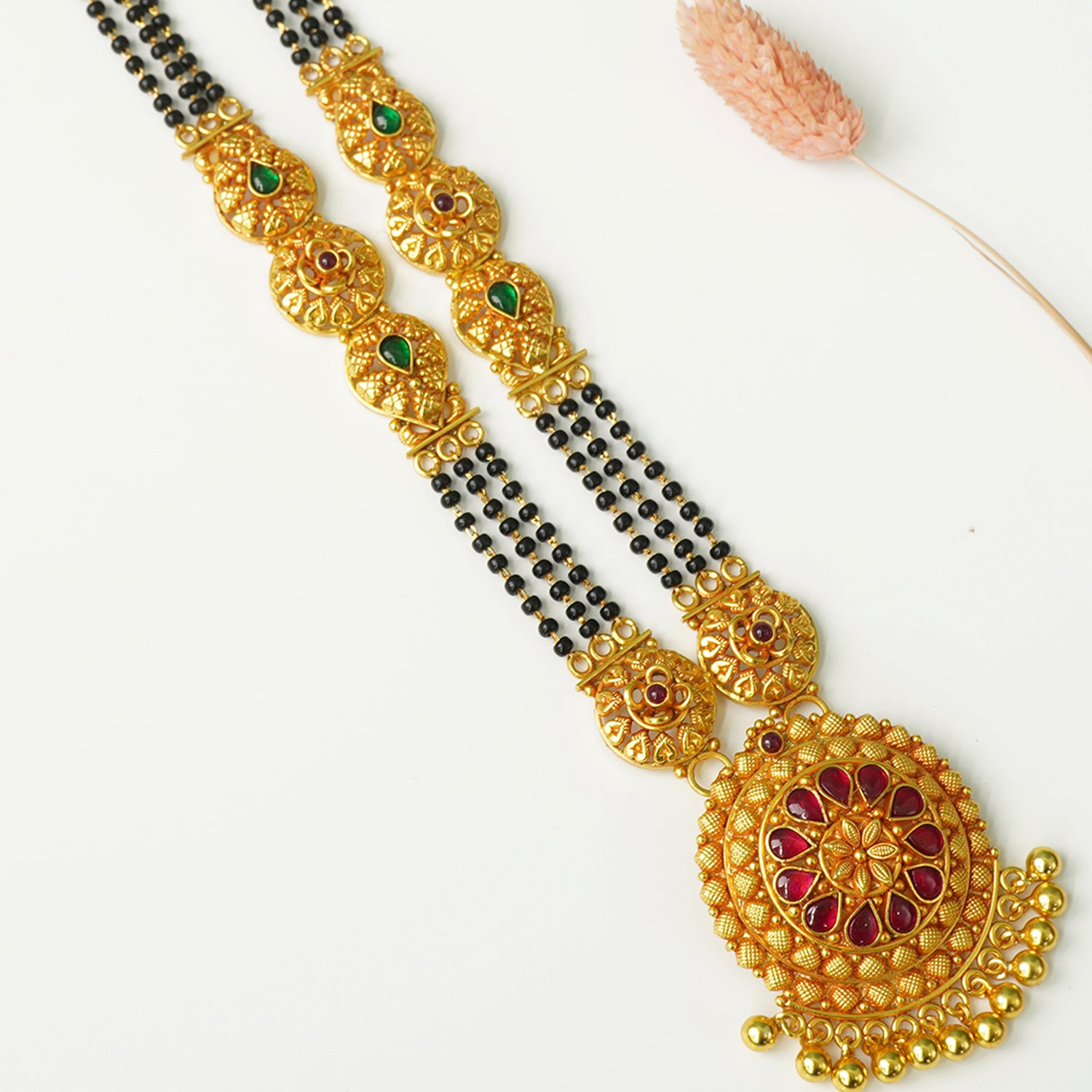 Shop Online Gold Plated Silver Mangalsutra That Looks Just Like Gold