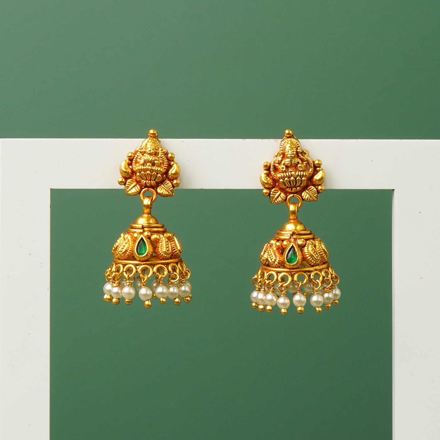 Shop Gold Plated 925 Silver Jhumka Online