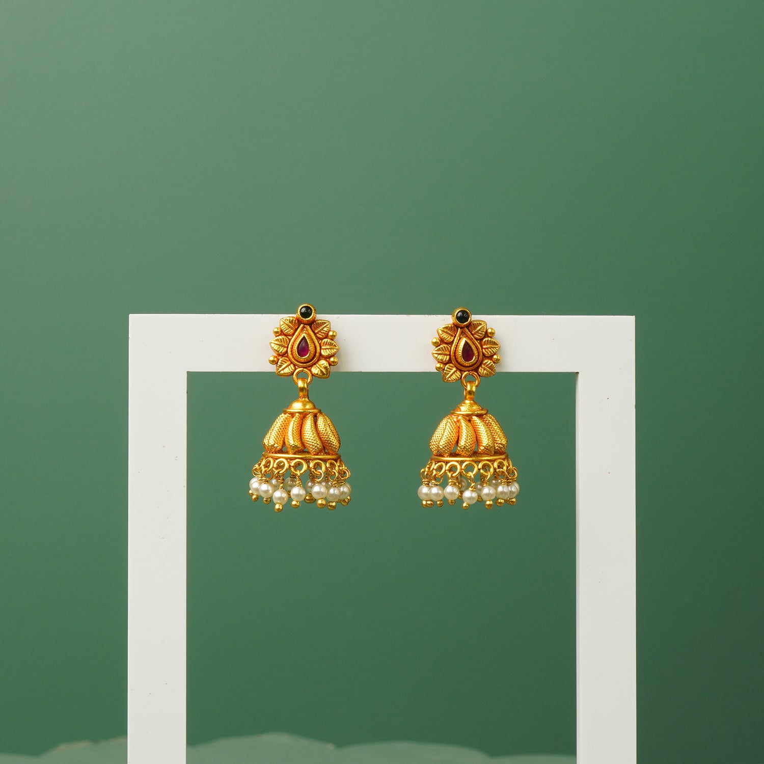 Shop Gold Plated 925 Silver Jhumka Online At Offer Prices