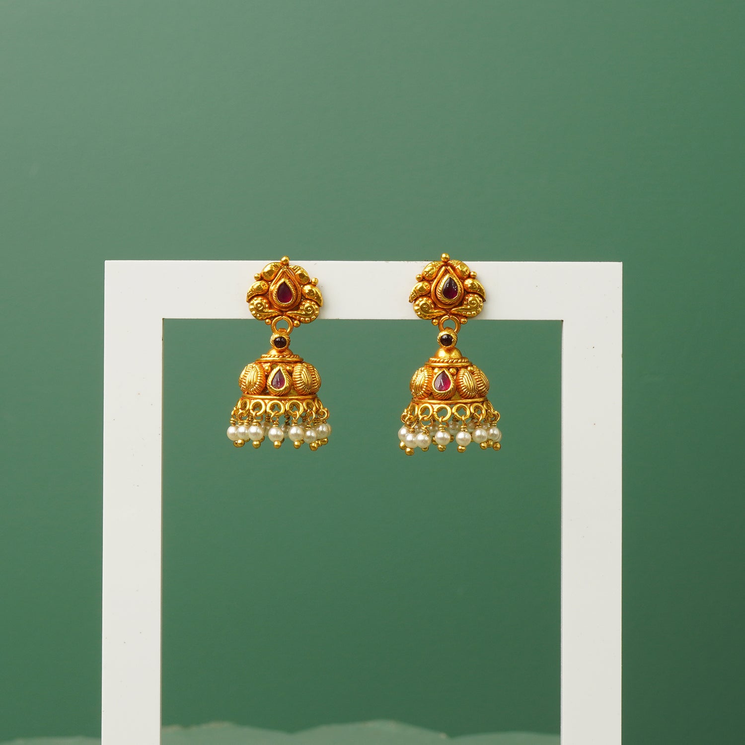 Shop Gold Plated 925 Silver Jhumkas Online At Affordable Prices