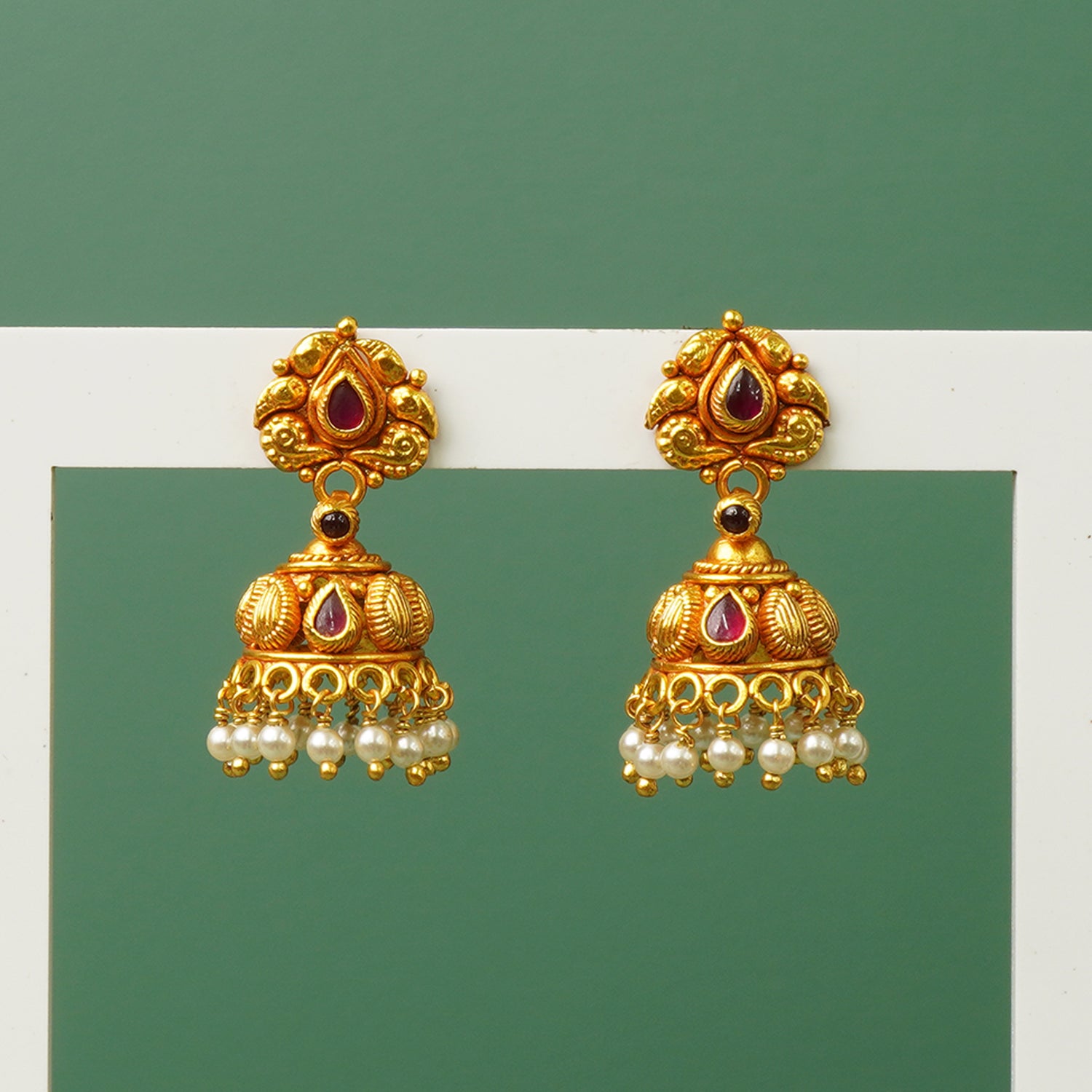 Shop Gold Plated 925 Silver Jhumkas Online At Affordable Prices