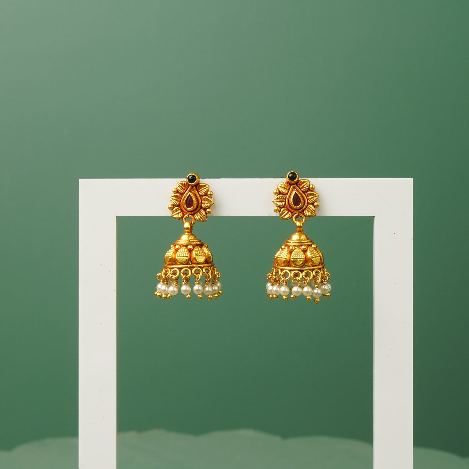Gold Plated 925 Silver Jhumkas Online