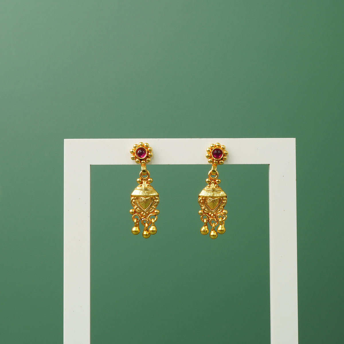 handmade silver gold plated earrings
