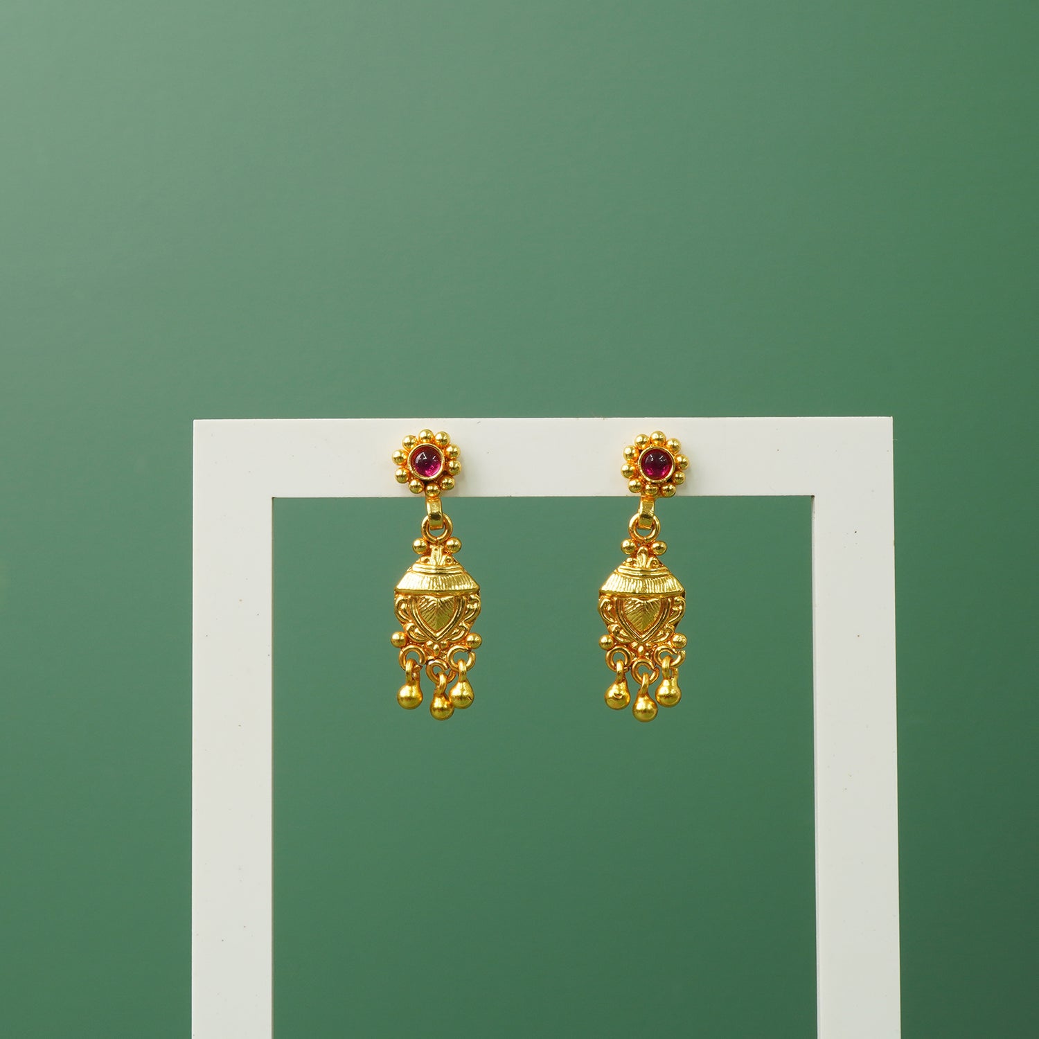 handmade silver gold plated earrings