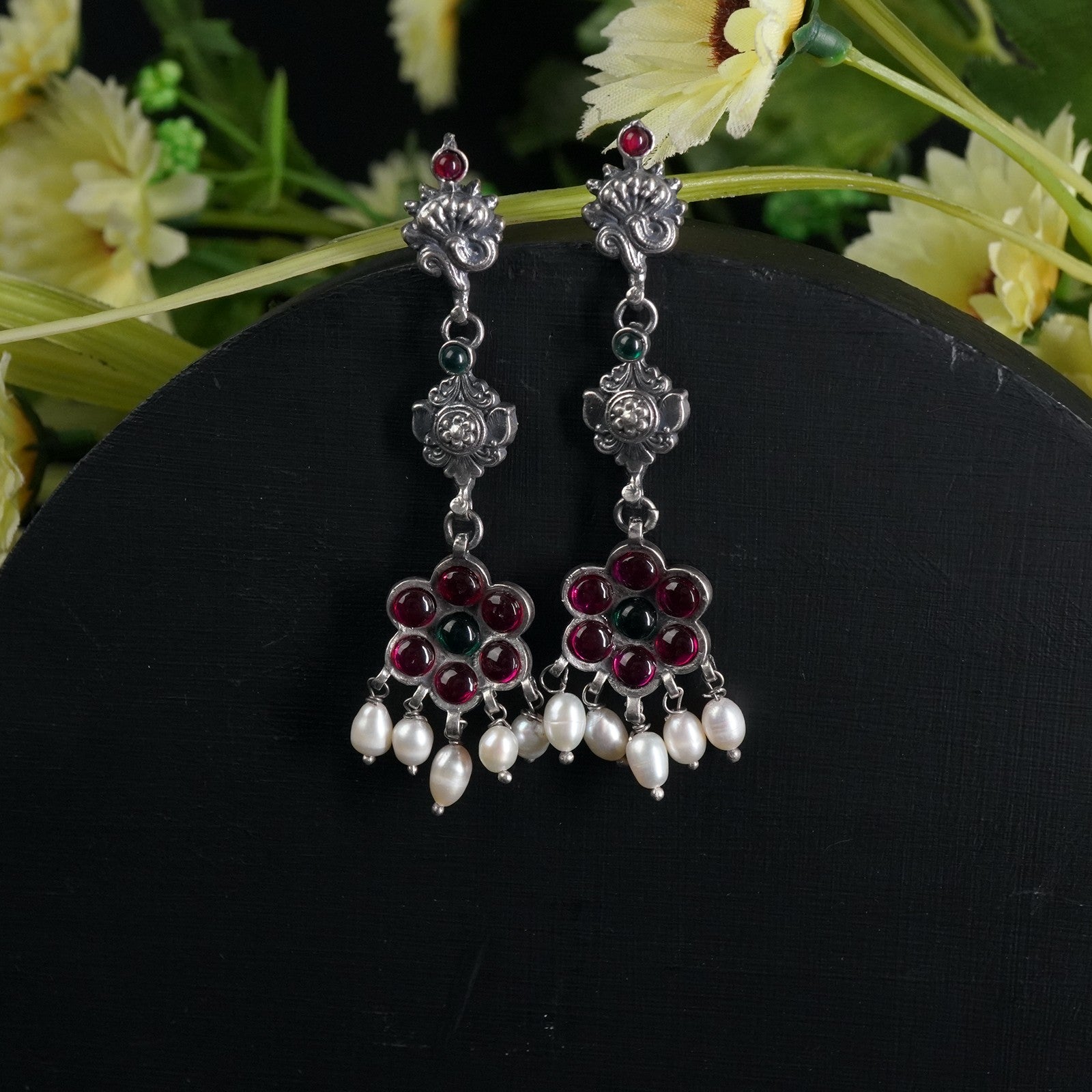 jhumka design silver