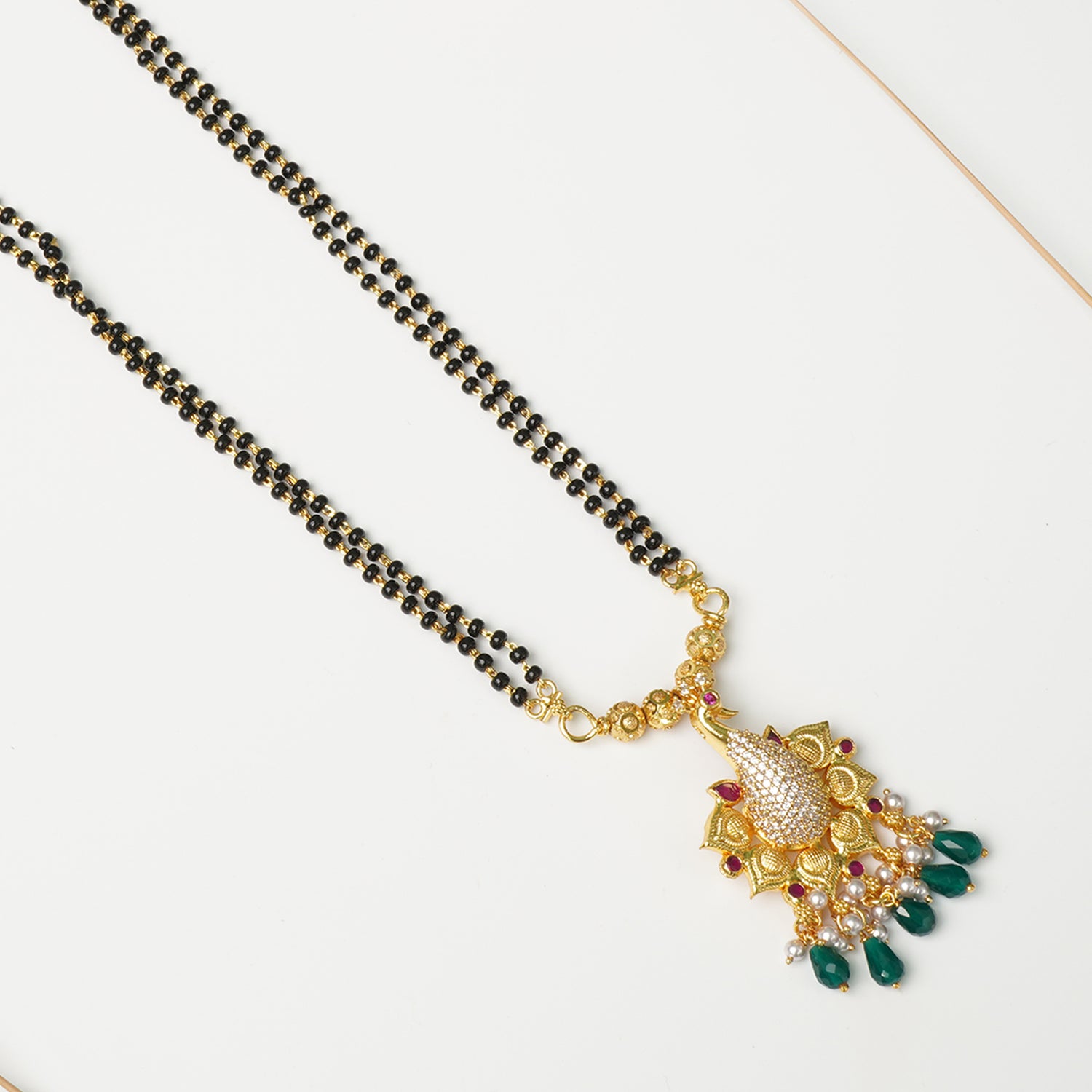 Shop Online Silver Gold Plated Mangalsutra Designs