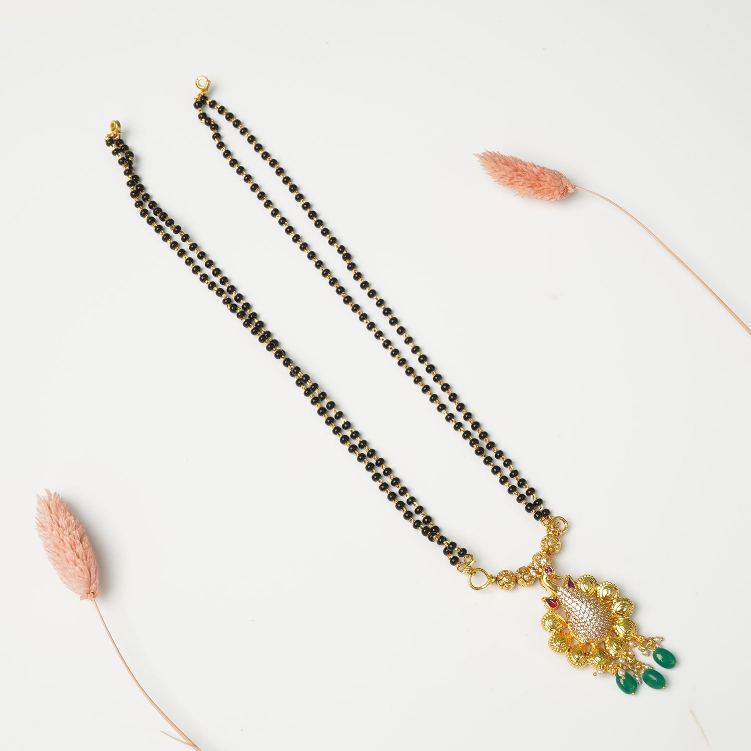 Shop Online Silver Gold Plated Mangalsutra Designs with Price