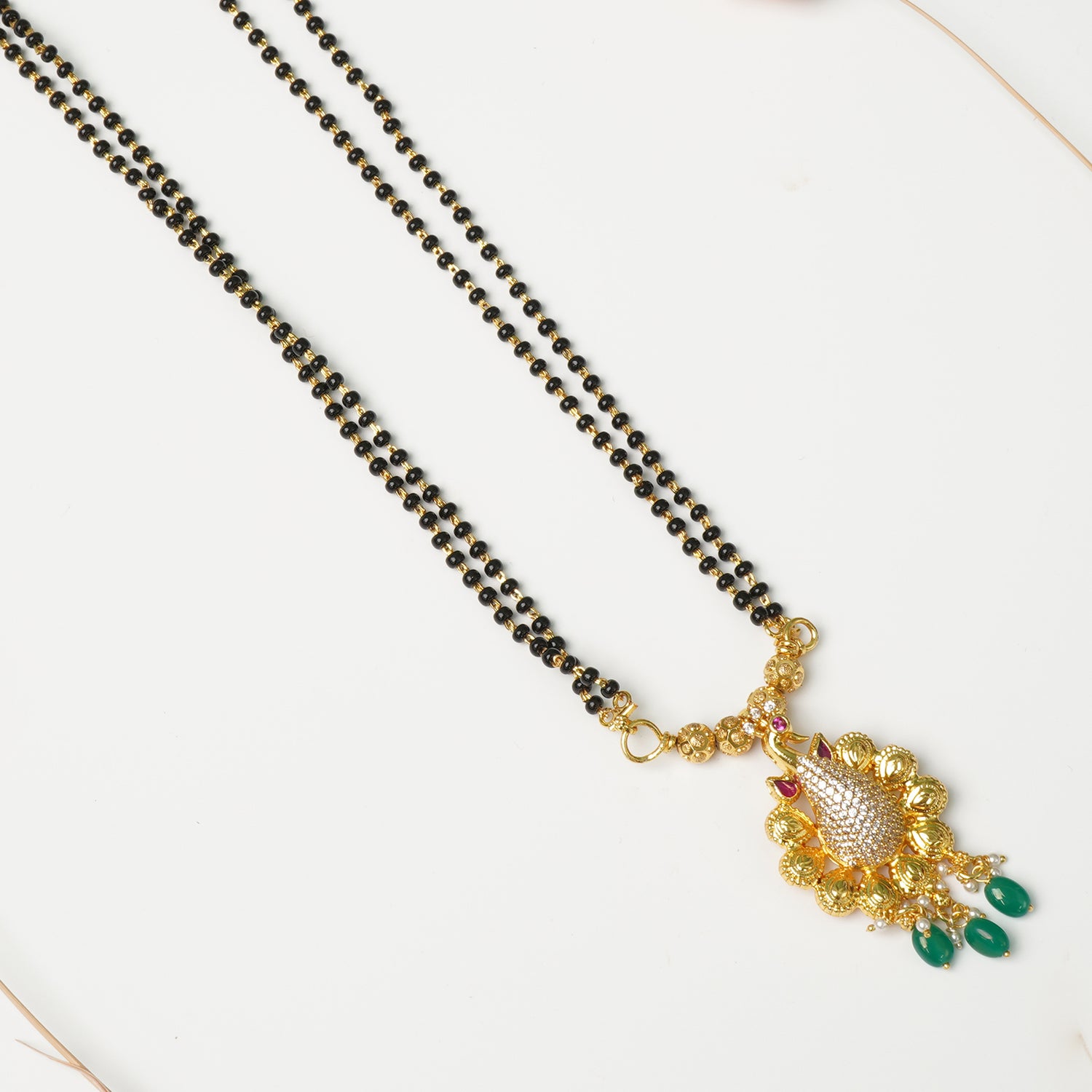 Shop Online Silver Gold Plated Mangalsutra Designs with Price