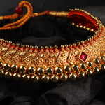 silver gold plated vajratik thushi design