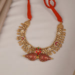 Silver gold Plated Jadau Kundan Jewellery