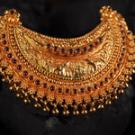 gold plated chandrakor pendant