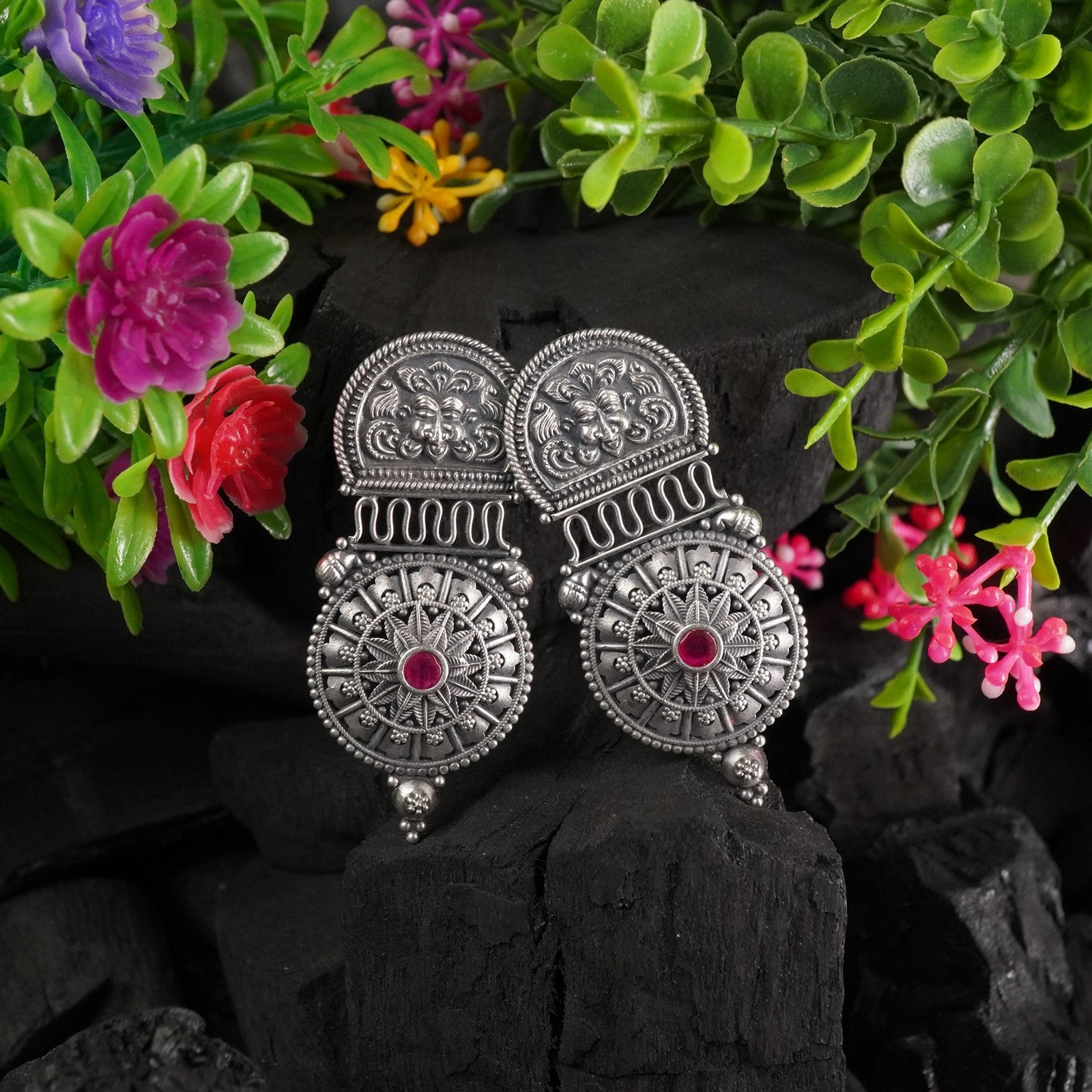 silver earrings for women