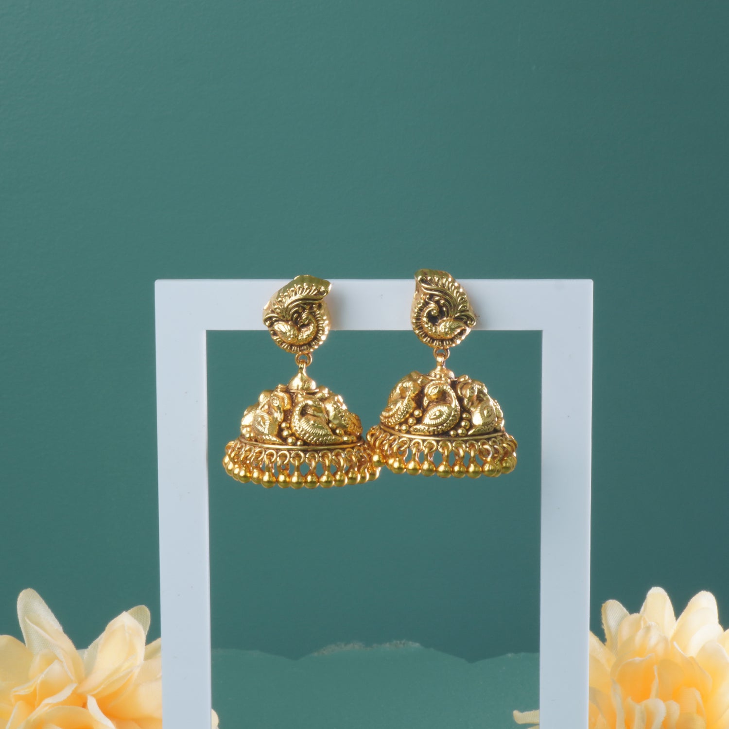 Shop Silver Antique Gold Plated Zhumkis Online