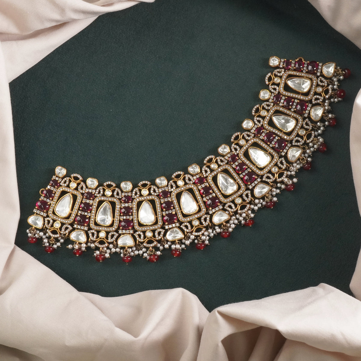 silver moissanite necklace gold plated