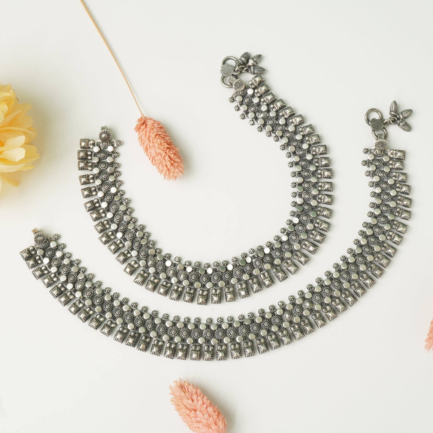 Silver Payal / Anklet Design at Affordable Prices