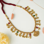 vintage Gold plated silver kolhapuri saaj